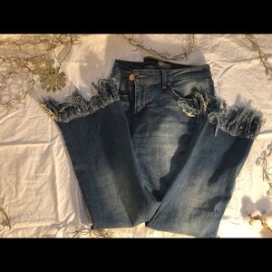 Ankle straight jeans